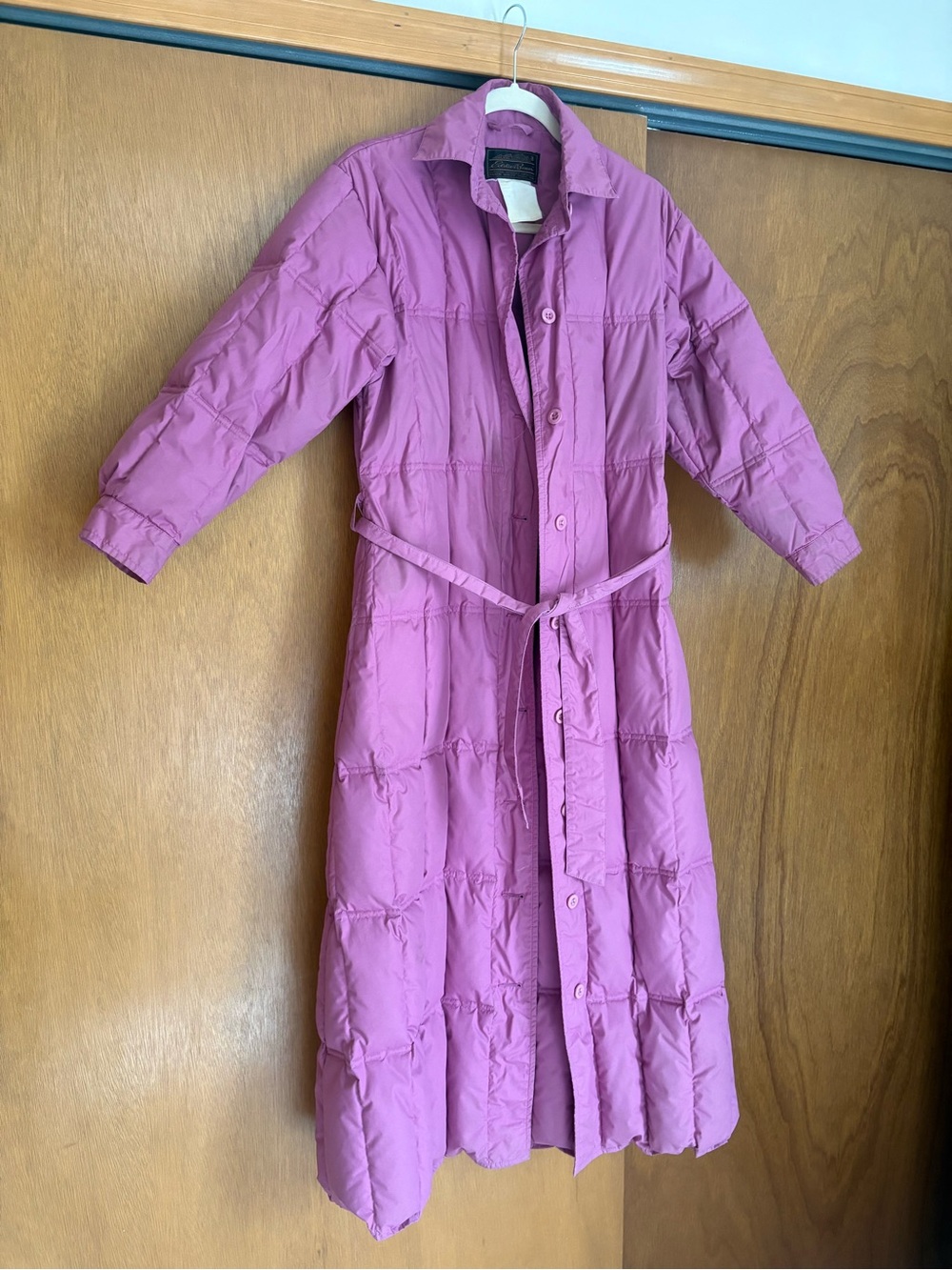 Vintage 90s Eddie Bauer long puffer coat